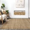 Nuloom Ashli Solid Farmhouse Jute Area Rug 6ft x 9ft CLWA01A-609 - alternate 8